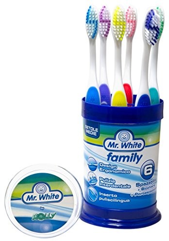 Mr White Jr Mr White Jr Zestaw 6 szczoteczek do zębów