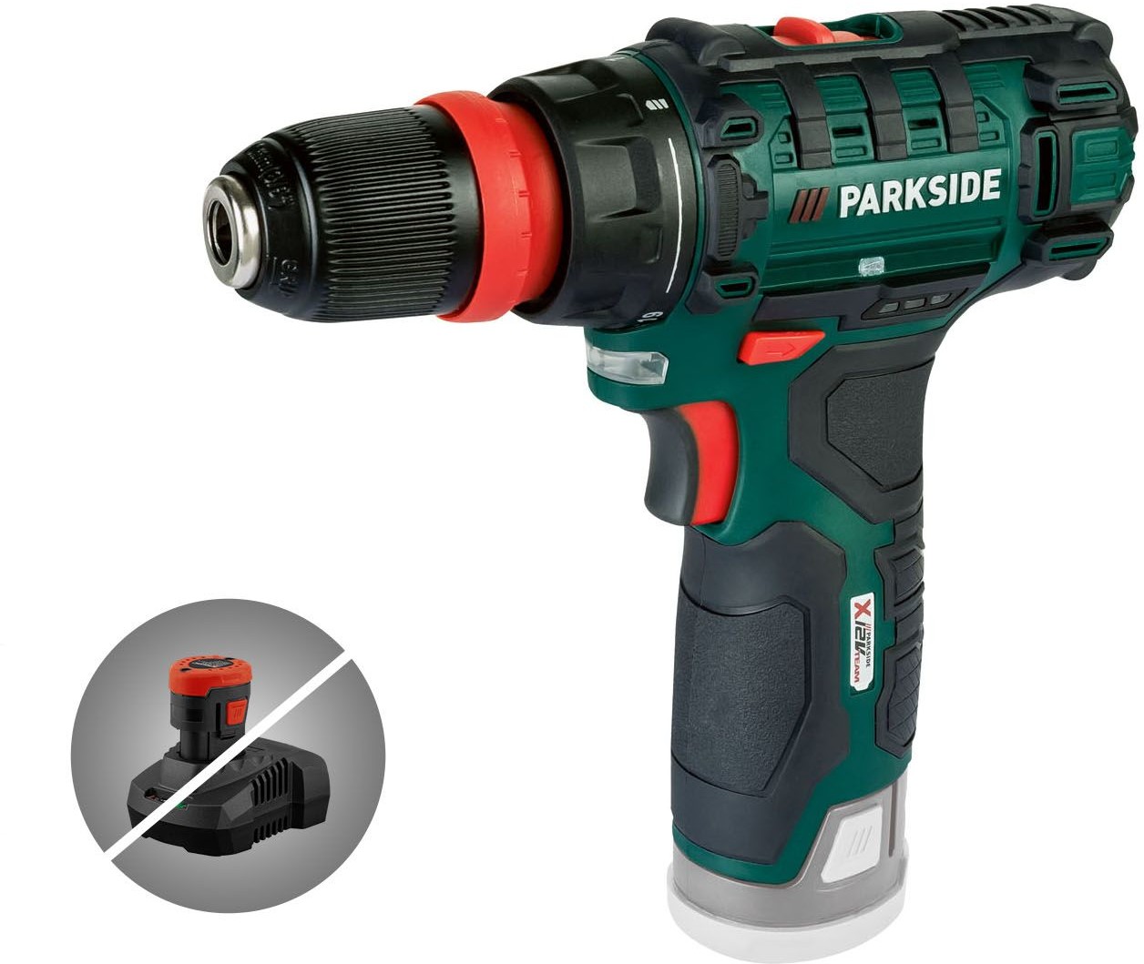 PARKSIDE Akumulatorowa wiertarko-wkrętarka PBSA 12