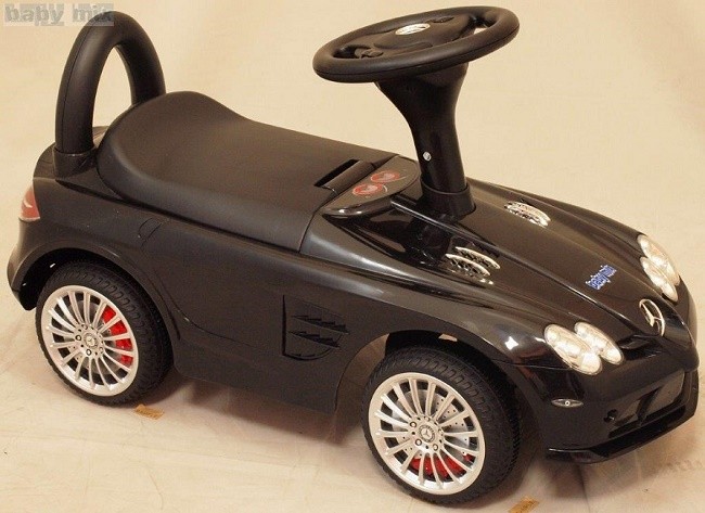 Baby mix Pojazd Mercedes SLR Mclaren czarno-biały