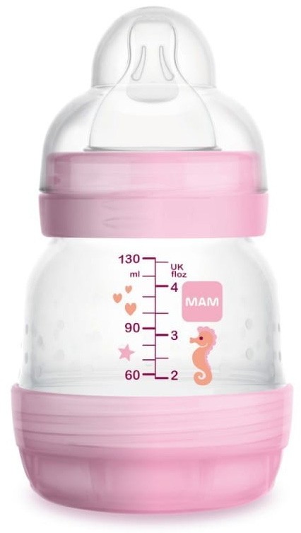 Mam Butelka antykolkowa 130 ml Anti-colic : Kolor - Różowy | PONAD 10 TYŚ PRODUKTÓW W ATRAKCYJNYCH CENACH | SZYBKA  779213