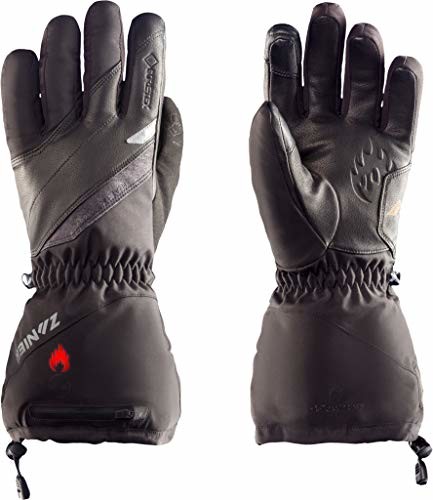 Zanier Unisex rękawice dla dorosłych 26028-2000-10,5, czarne, 10,5 26028-2000
