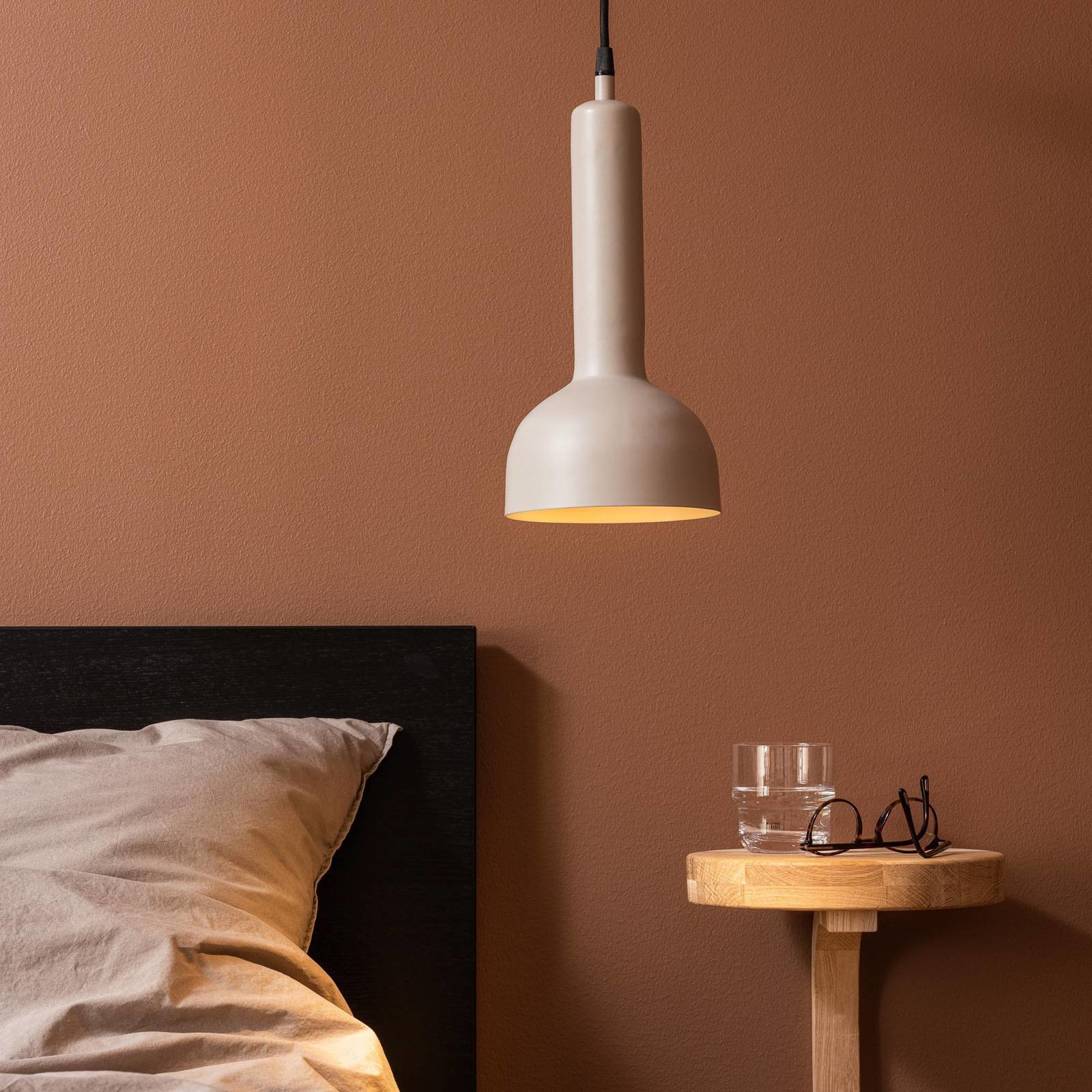 PR Home PR Home Bainbridge lampa wisząca  15 cm beżowa