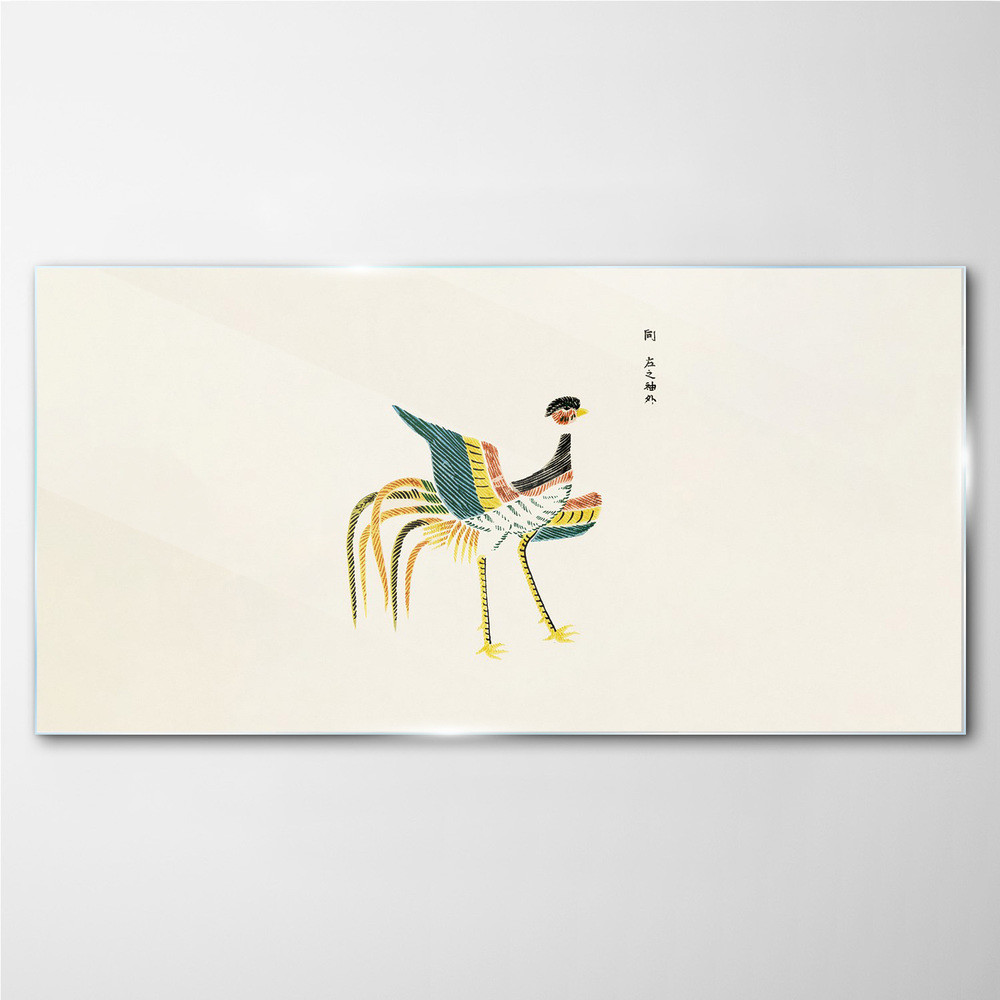 PL Coloray Obraz Szklany Zwierzęta Ptak Kogut 120x60cm