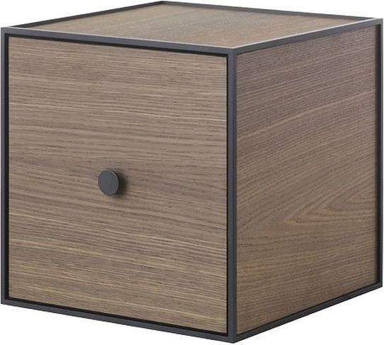 By Lassen Szafka ścienna Frame 28 ciemny dąb z drzwiczkami 40346
