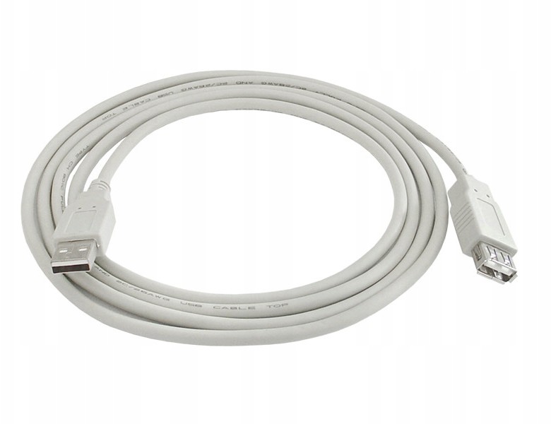 Przedłużacz Usb typ A wtyk - gniazdo 3m