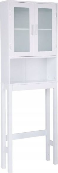 Costway Costway Szafka łazienkowa nad toaletę HW66325WH