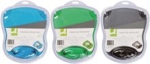 Q-Connect Q Connect Clear Gel podkładka pod mysz, niebieski KF20085