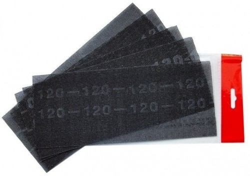 Besttool SIATKA ŚCIERNA 120, 115X280 mm, 5 sztuk 733554