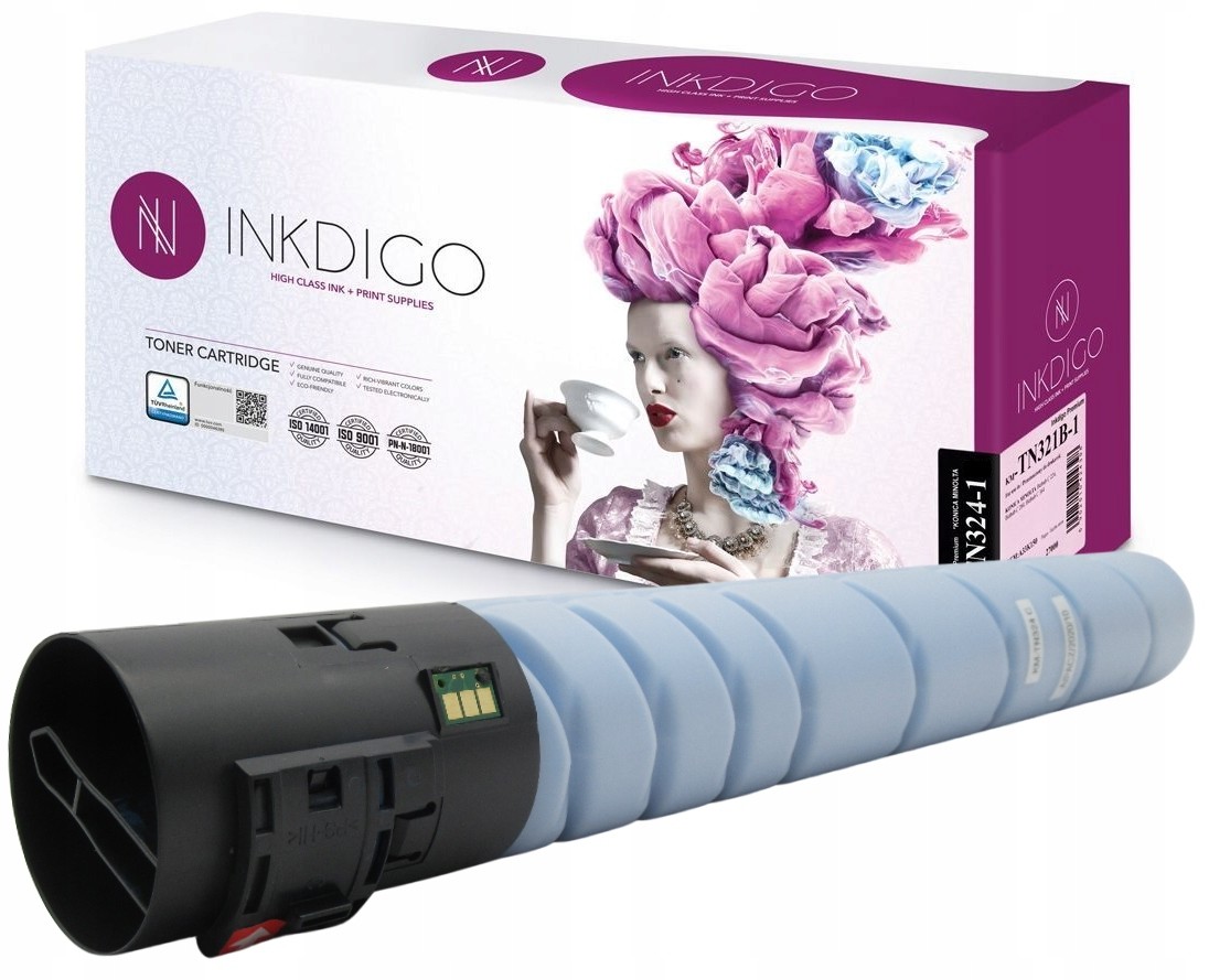 Toner Zamiennik Do Konica Minolta TN324C Cyan