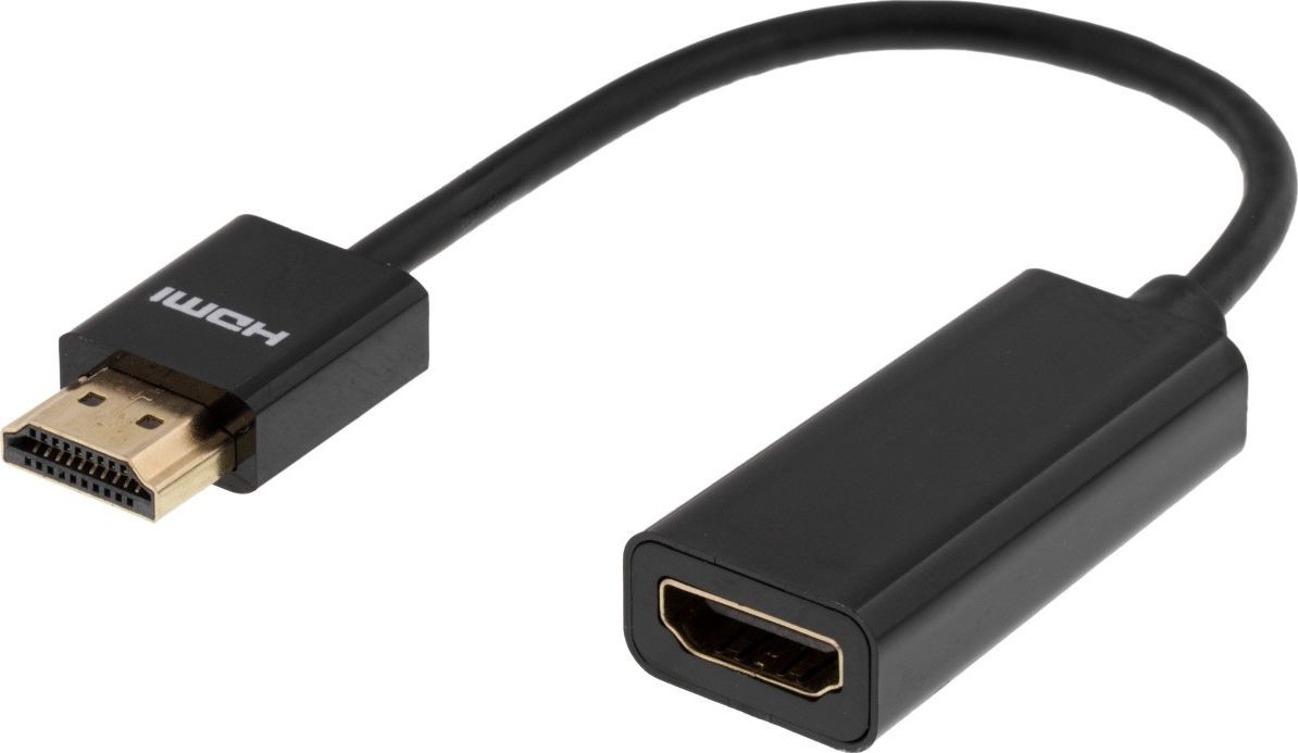 DELTACO Kabel  HDMI HDMI 0.1m czarny DELTACO HDMI-1088 HDMI med Ethernet DELTACO HDMI-1088 HDMI med Ethernet