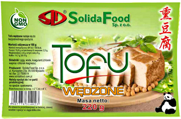 Solida Food Tofu wędzone 220g - 1354-uniw