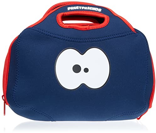 Fruit Friends Granatowa izolowana neoprenowa torba na lunch firmy FRUITFRIENDS. Ochrona dla Twojej żywności. Można prać w pralce FF3114
