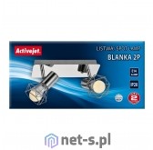 Activejet Listwa AJE-BLANKA 2P 80 W E14 x 2