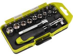 EXTOL Zestaw wkrętaków CRAFT 53090 nasadowe 23 części