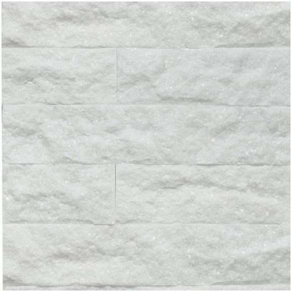 Kamień elewacyjny 30 x 10 cm cristal white 0,45 m2 141054
