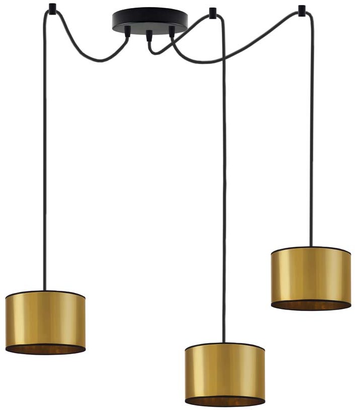 LYSNE Lampa wisząca do salonu WAIKIKI MIRROR 400039/28 W5