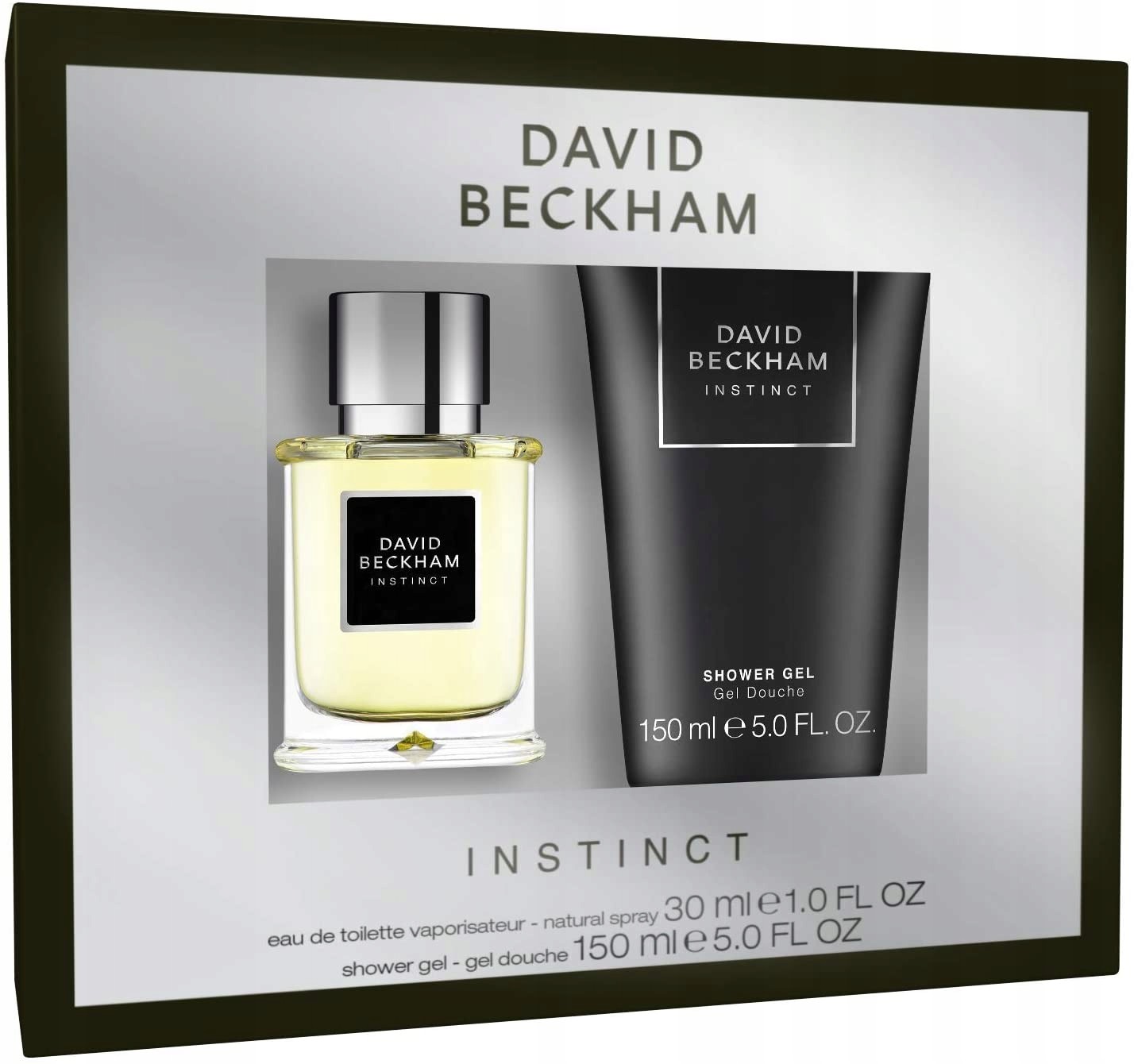 David Beckham Instinct 30ml Edt +150ml Gel Zestaw
