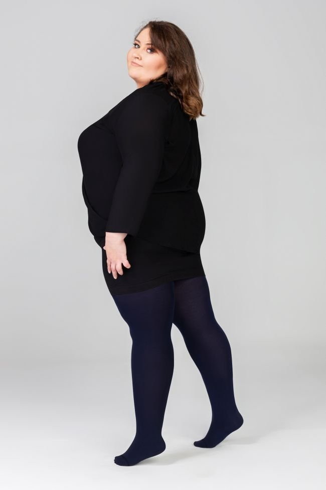 Tono Rajstopy ELIZABETH I Plus Size SAPPHIRE - Tono