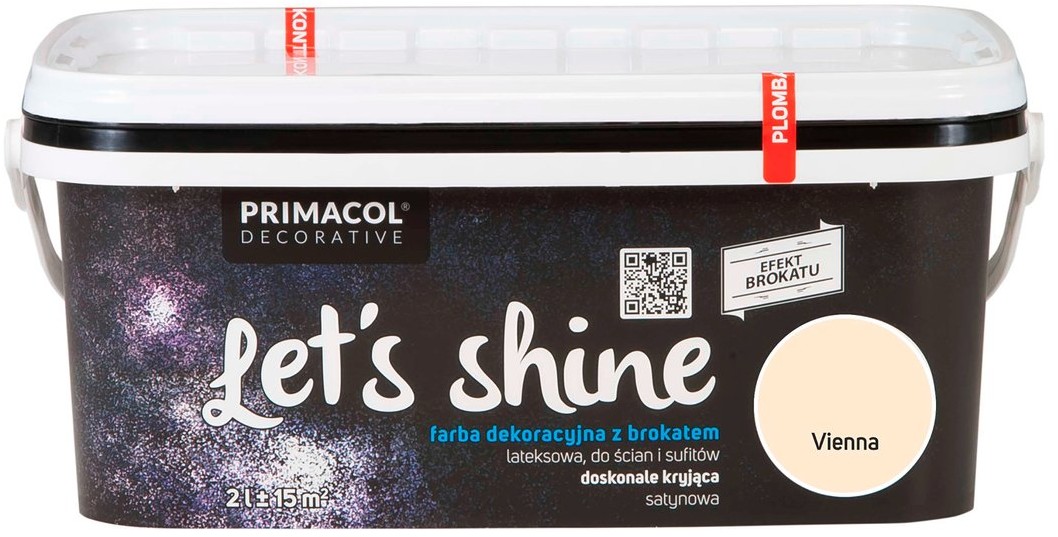Primacol Farba dekoracyjna Let's shine Vienna 2 l