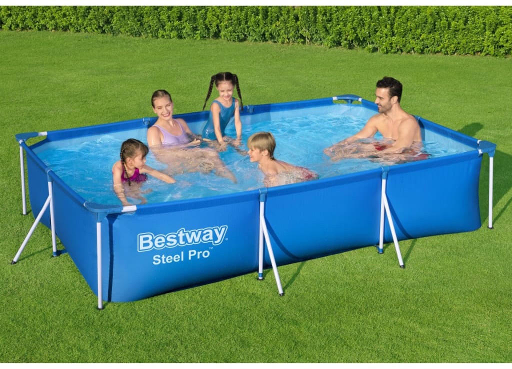 vidaXL Bestway Basen Steel Pro