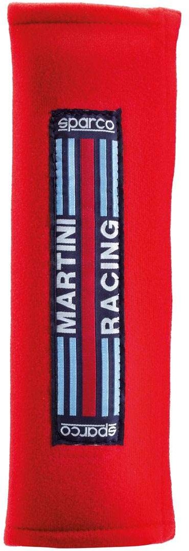 SPARCO Nakładki na pasy Martini Racing czerwone 01098S3MRR