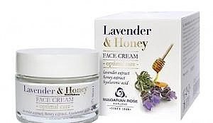 Rose Bulgarian Krem do twarzy Lawenda i miód - Bulgarian Lavender & Honey Cream Krem do twarzy Lawenda i miód - Bulgarian Lavender & Honey Cream