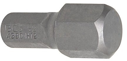 BGS gwint wewnętrzny 6-kątowy bit 12 MM, długość 30 MM, 5/16 cala napęd, 1 sztuki, 4390