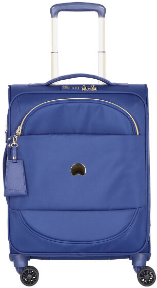 Delsey Montrouge Walizka kabinowa na 4 kółkach 55 cm blau 2018803-02