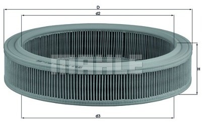 Knecht Filtr powietrza LX 202