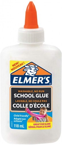 Elmer's ELMER'S biały klej w płynie WASHABLE, NO RUN SCHOOL GLUE 118 ml, 2079101 2079101