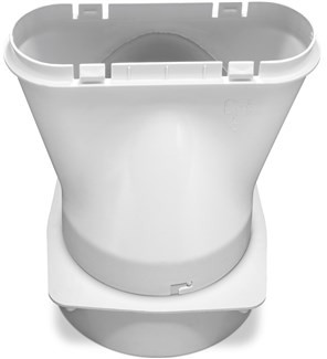 Trotec Adapter węża odprowadzania powietrza / adapter okienny dysza do okna mobilne klimatyzatory