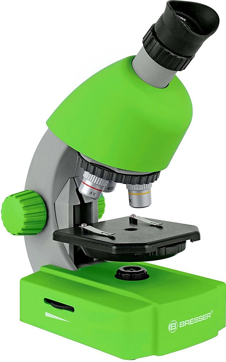 Bresser Mikroskop 40x-640x Green Microscope 8851300B4K000
