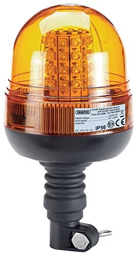 DRAPER 63882 12/24 V Spigot elastyczne światło ostrzegawcze LED z ruchomym króciec Beacon 63882