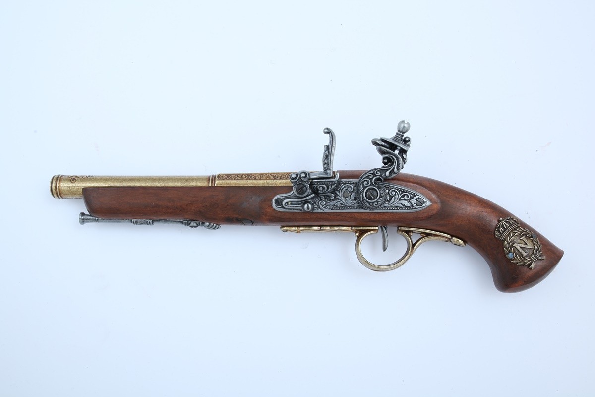 Denix SA REPLIKA NAPOLEOŃSKI PISTOLET SKAŁKOWY MODEL 1127 L 1127 L