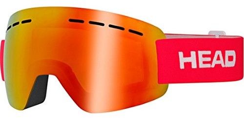 Head Solar FMR gogle narciarskie gogle snowboardowe Collection 2018 zwycięzcy ispo Award 2016 (Red), czerwony, m 394437