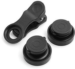 System-S System-S uniwersalny Clip-On soczewka 0.4 X rybie oko Fisheye 0,67 X i makro obiektyw szerokokątny obiektyw do telefonu komórkowego smartfona tabletu PC 51002205