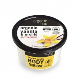 Organic Shop naturalny nawadniający mus do ciała Wanilia 250ml