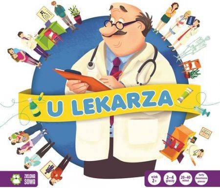 Zielona Sowa Gra planszowa Zawody U lekarza 238224 238224