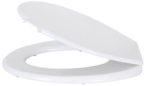 MSV Żywica  140716 deska sedesowa wykonana z polipropylenu, 37 x 46 x 2 cm, biały 140716