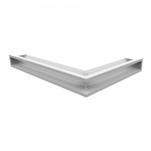 Kratki.pl LUFT SF narożny lewy biały 76,6x54,7x9 LUFT/NL/90/45S/B/SF