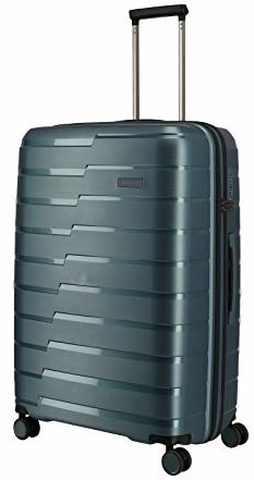 Travelite Bagaż podróżny i twarda walizka serii Air Base 4w Trolley L, Eisblau, kolor: lodowy niebieski