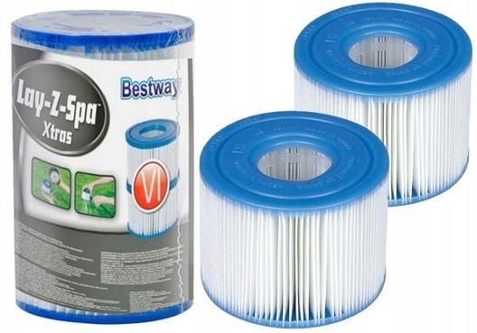 Bestway Wkład filtrujący 60311 Lay-Z-Spa 2szt.