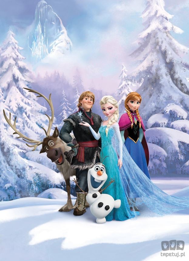 Komar Fototapeta Frozen Winter Land 4-498 4-498