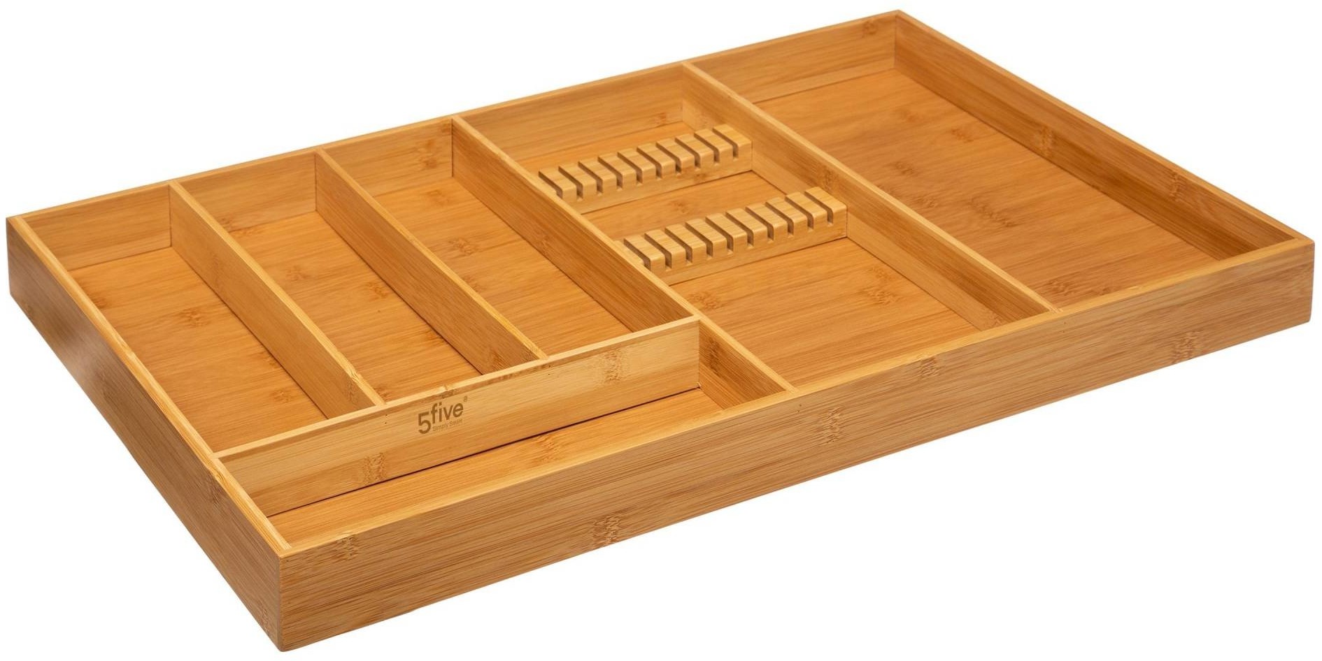 5five Simply Smart Organizer na sztućce do szuflady bambus 53 x 38 cm 169243