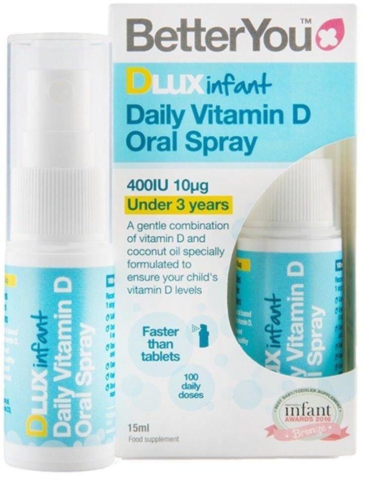 BetterYou DLUX dla dzieci - Infant Witamina D (15 ml)