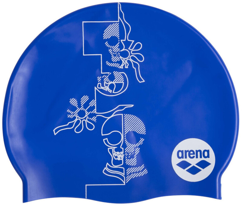 Arena Print Cap Kids, scary 2021 Czepki 94171-223-0