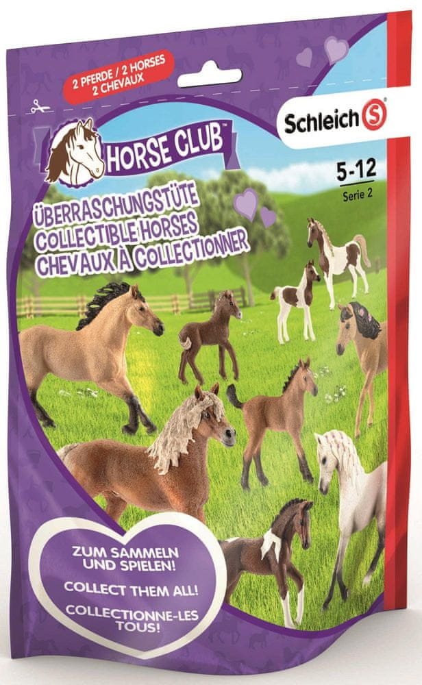 Schleich Torba niespodzianka konie L seria 2