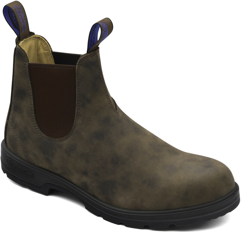 Blundstone Blundstone 584 Leather Boots, brązowy UK 9,5 | EU 43 | Wide 2021 Buty za kostkę