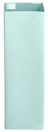 ASA 46020108 wazon na kwiaty, wazon ceramiczny 9.0 x 9.0 x 27.0 cm, Aqua 46020108