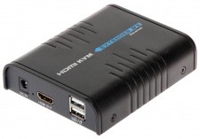 SIGNAL Odbiornik konwertera HDMI na IP + USB Signal HDMI+USB-EX-100/RX